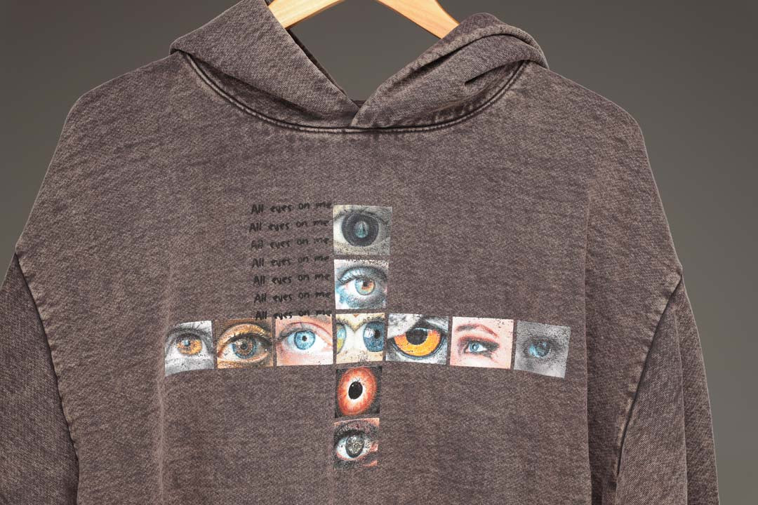 All Eyes Hoodie - Cocoa