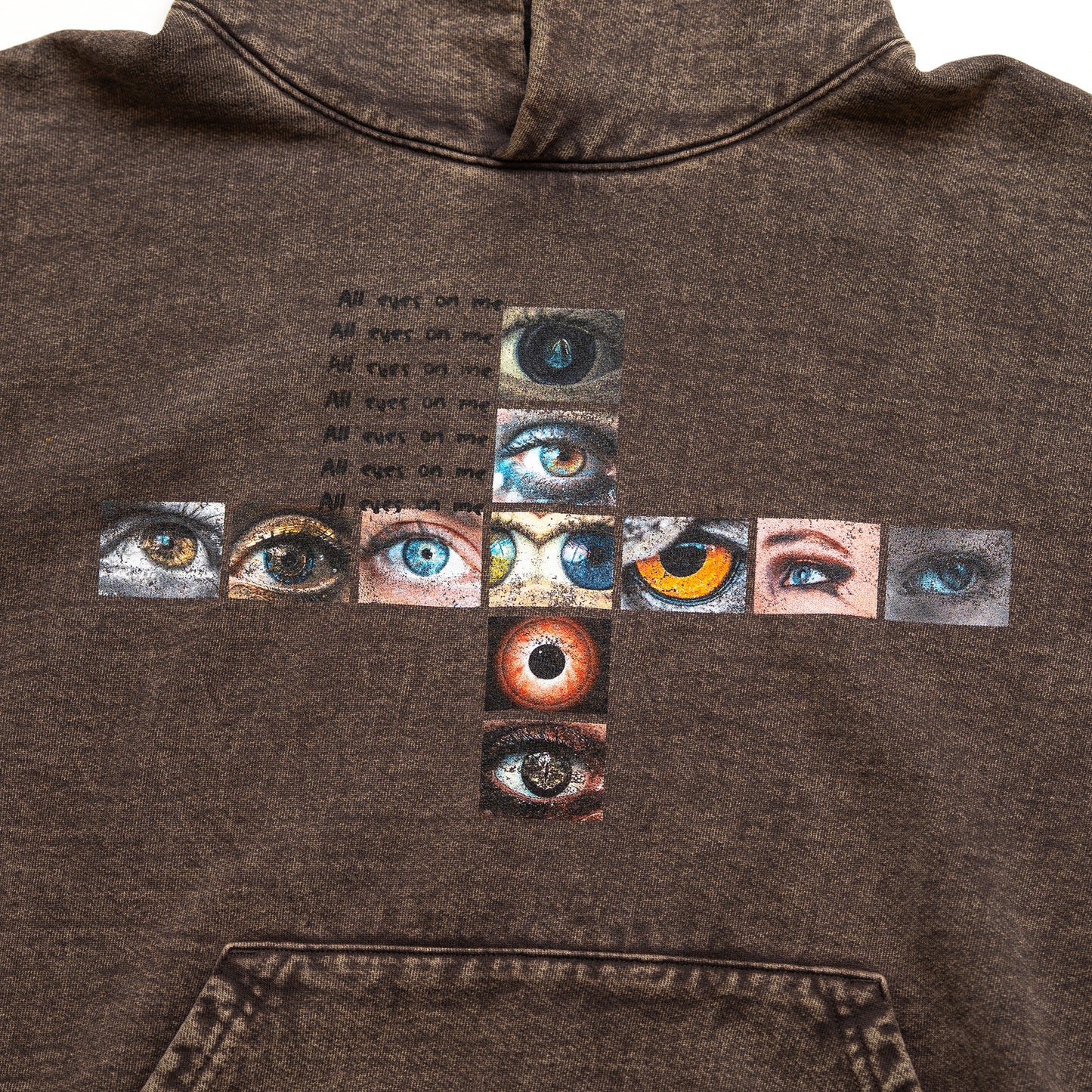 All Eyes Hoodie - Cocoa