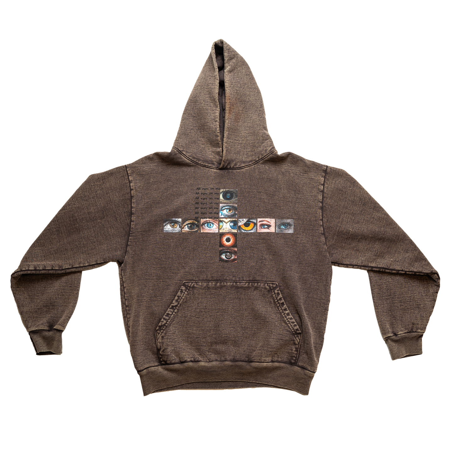 All Eyes Hoodie - Cocoa