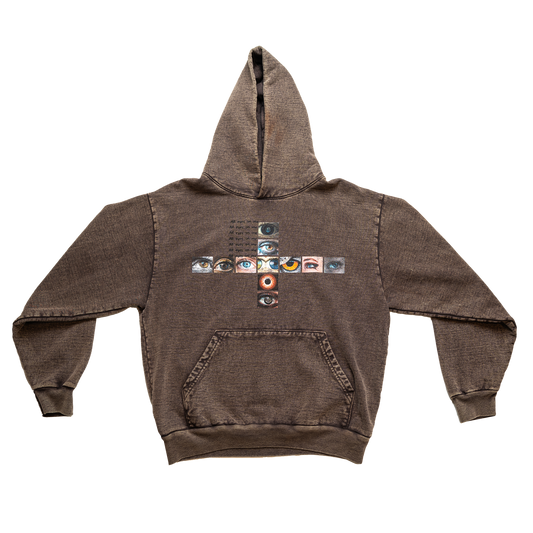 All Eyes Hoodie - Cocoa